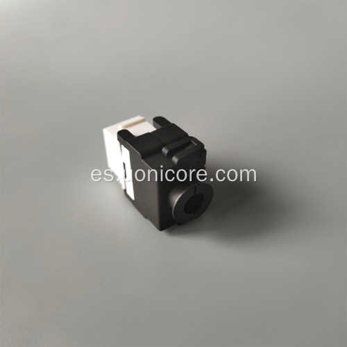 CAT6A Conector trapezoidal sin herramientas IDC dual de 180 grados